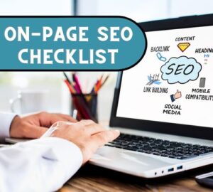 cover- on page SEO checklist